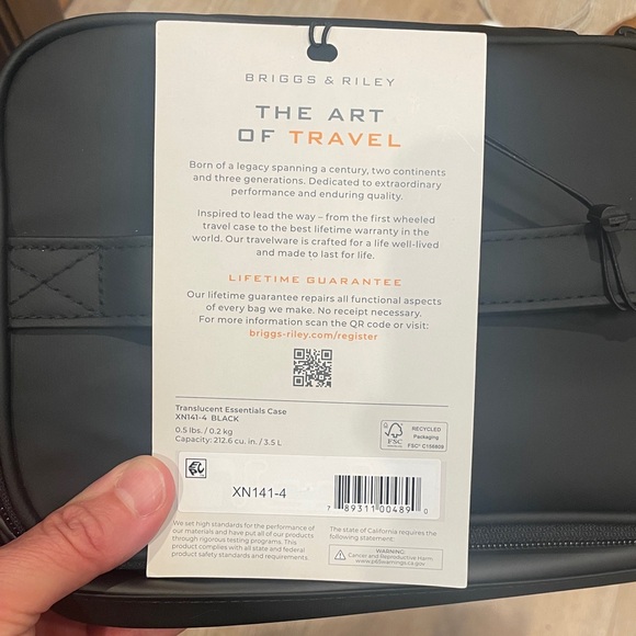 Briggs & Riley Translucent Essentials Case - Picture 5 of 5